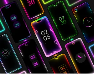 Bordes de colores Sumérgete en un Universo de Personalización Innovadora en Android: Desata tu Creatividad y Eleva la Estética de tu Dispositivo con Bordes de Colores RGB, Para tu teléfono 2024 2